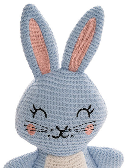 Chace Knitted Bunny (Blue)