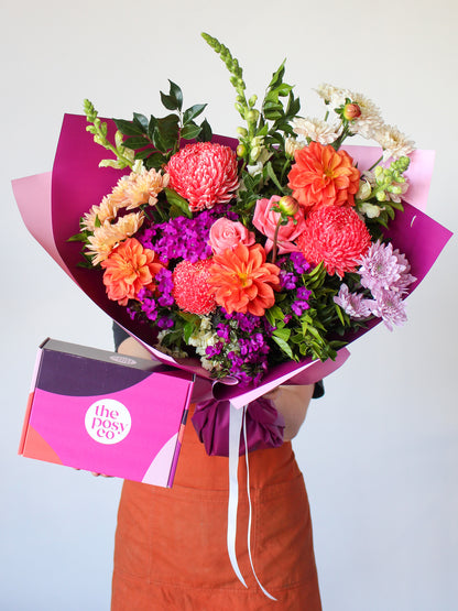 Lolly Box + Flowers Bundle