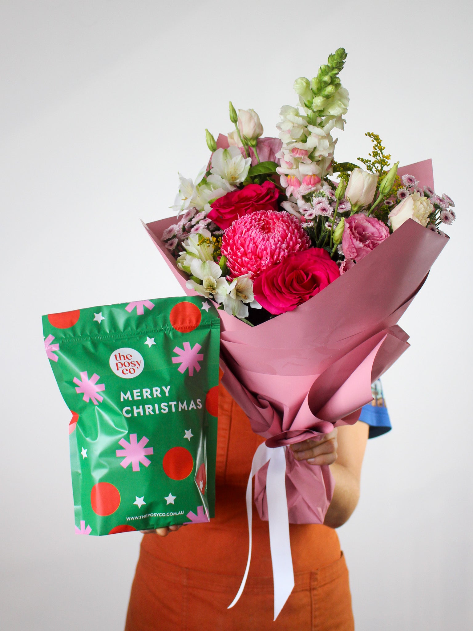 Christmas Gift Bag + Dreamhouse Posy