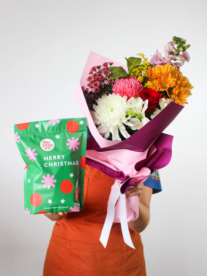 Christmas Gift Bag + Daily Posy