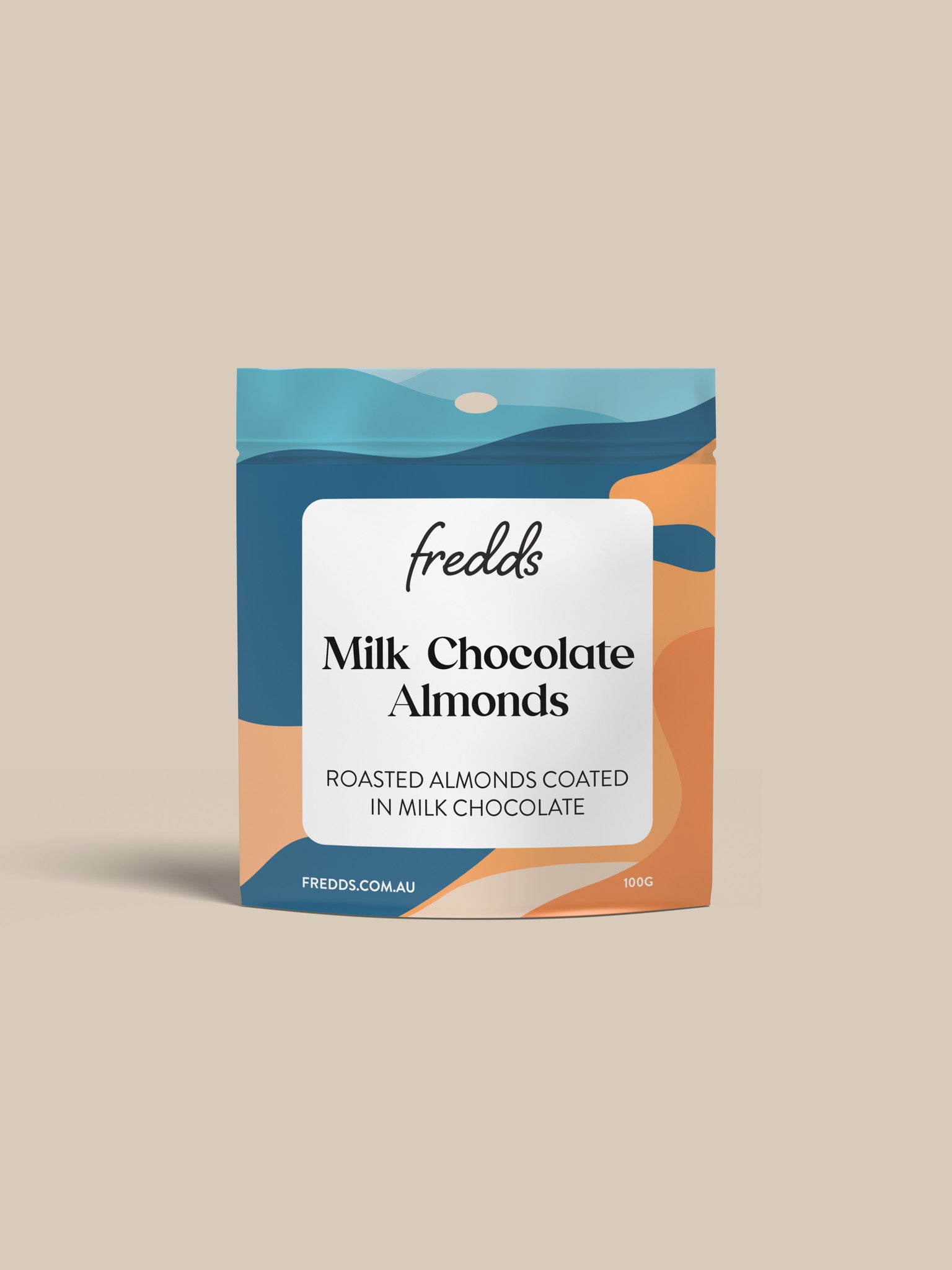 Fredds Milk Chocolate Almonds 150g