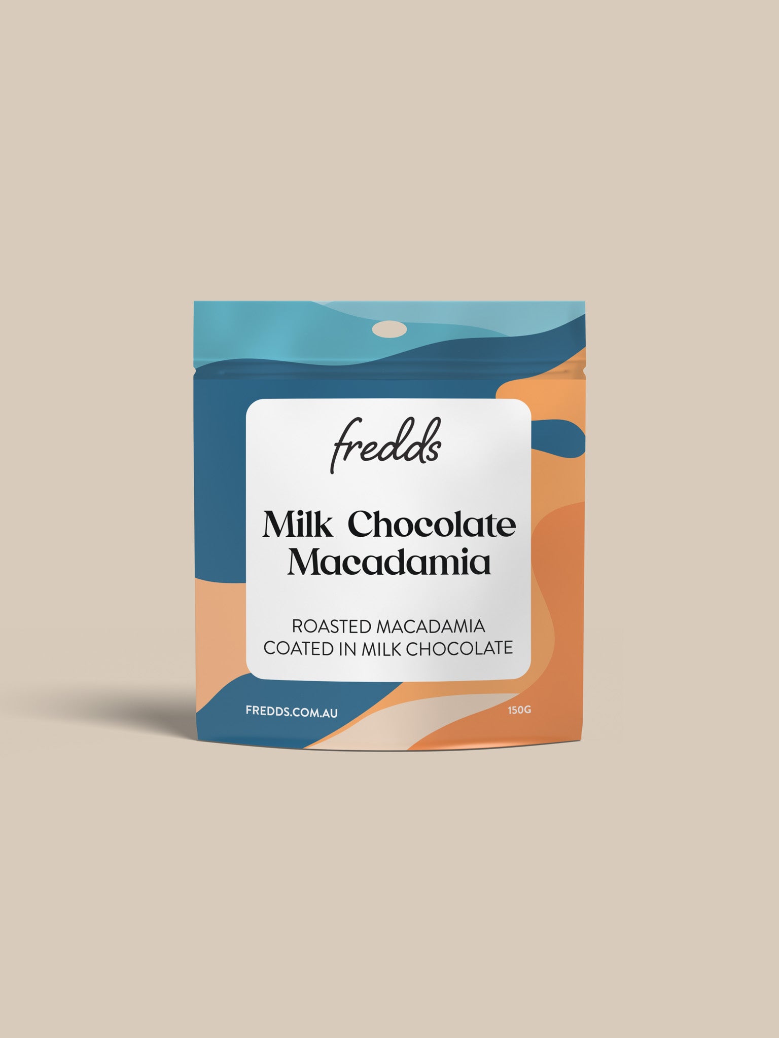 Fredds Milk Chocolate Macadamias 150g